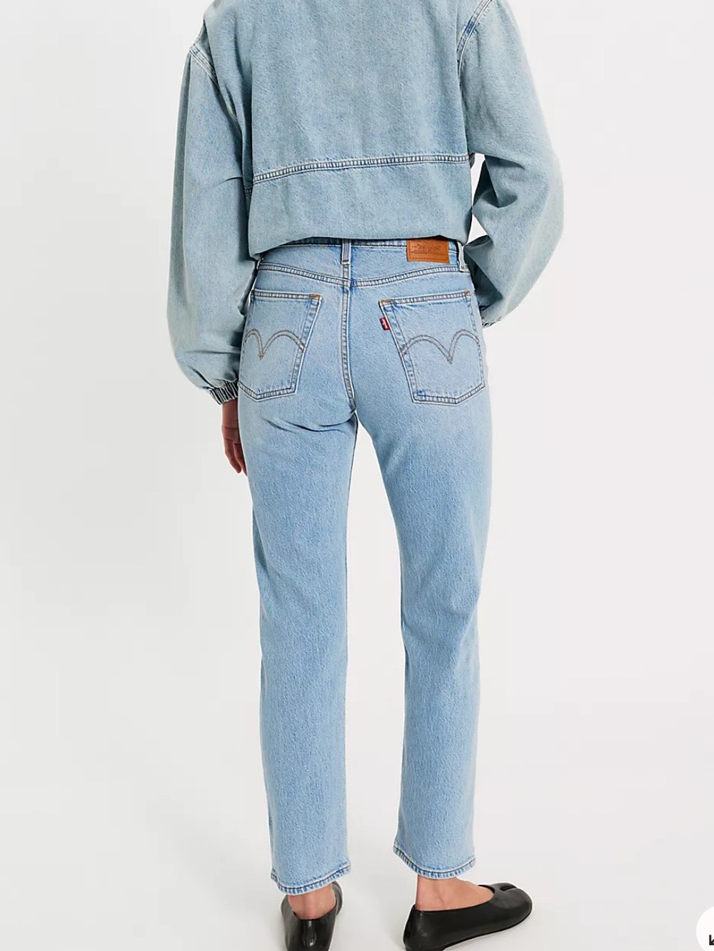 Levi’s Light Blue Women’s Straight-Leg Jeans